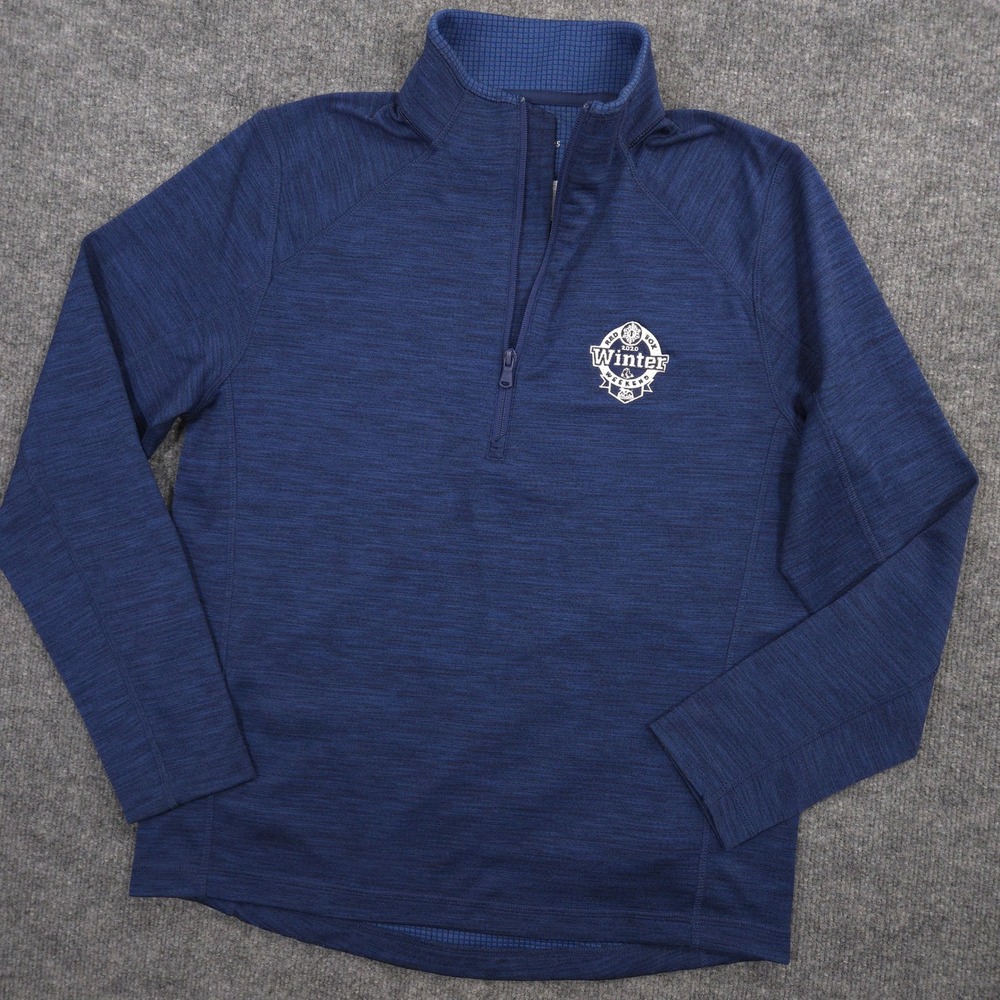 Vineyard Vines Performance 1/4 Zip Mens S Boston Red Sox Winter Weekend Staff